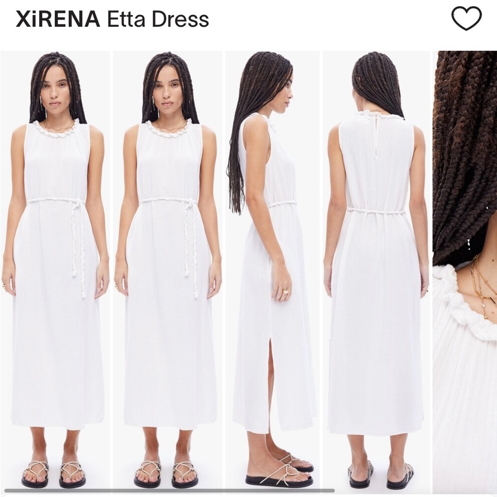 Black XiRENA Etta Cotton Dress